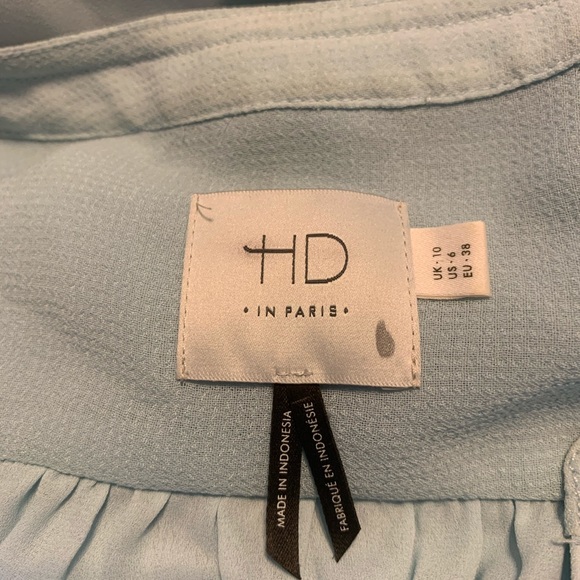 HD in Paris Popover Long Sleeve Blouse - Picture 6 of 7